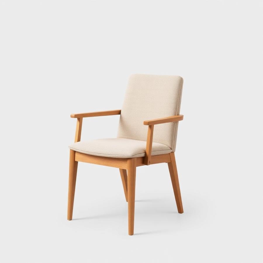 Silla Bruna Roble